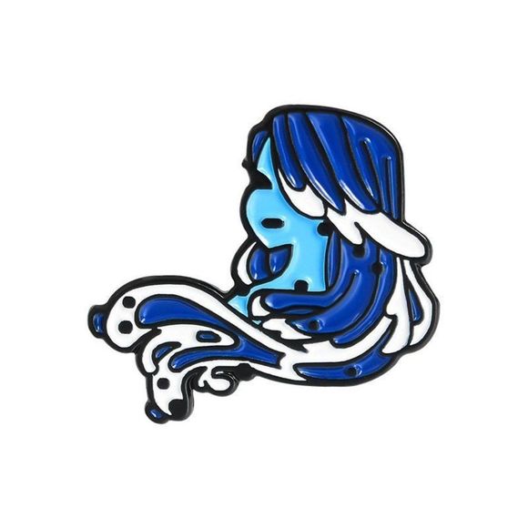 Elements - Fire, Water and Wind - soft enamel, pin set, pin collection pins, - Picture 2 of 4